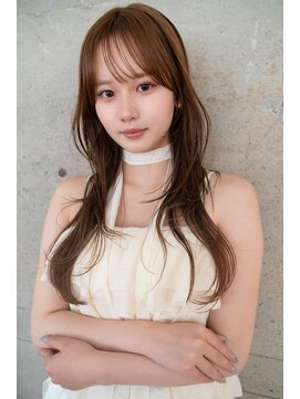 グリーン 町田(green) 【ロング】ロングヘア×ベージュカラー