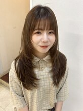 キアラ(Kchiara) 小顔レイヤー透明感カラーkchiara天神新名敬子