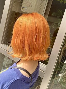 ルフレ 新宿歌舞伎町店(Reflet) ダブルカラー/特殊カラー/オレンジ/髪質改善トリートメント