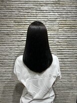 ビスイル 秋葉原店(Vis ill) 暗髪顔まわりレイヤーロング艶髪