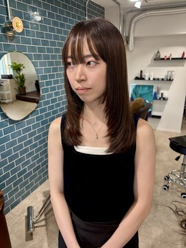 シカ(si:ca) 髪質改善ストレート×レイヤー