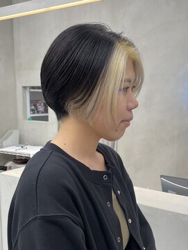 ザザ ZA/ZA 茗荷谷 大人ショート×フェイスフレーミング