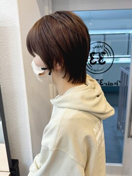 ショートウルフスタイル