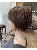 【岩田莉奈】40代50代の似合わせカットで若見えショートボブ新宿