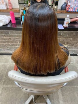 スタジオノブ(Studio nob) 【髪質改善】ココナッツストレート/傷まない縮毛矯正