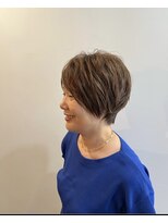 ピュアソウル(Pure Soul) そのうねりカットのせいかも? 立体感ショート