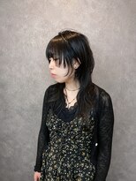 ココア(cocoa) 姫風顔まわりのハイレイヤーウルフ