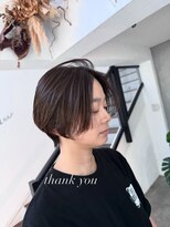 エムドットヘアーサロン(M. hair salon)&nbsp;【栗本浩司】大人ロンドショート