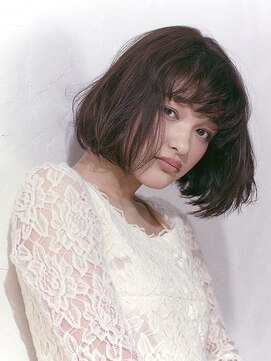 ワン エイティー ディグリース 恵比寿(180°One Eighty Degrees.) 小顔ボブ/小顔ヘア/インナー/インナーカラー/ピンクブラウン