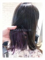 トゥルース 獨協大学前店(Hair&Make TRUTH)&nbsp;ラベンダー◎インナーカラー