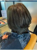 グレイカラーだけど透明感◎オリーブアッシュ