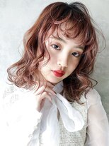 アイティー バイ アルバム 浦和店(IT by ALBUM)&nbsp;パリジェンヌ風ミディアムボブ_チョコレート_27423