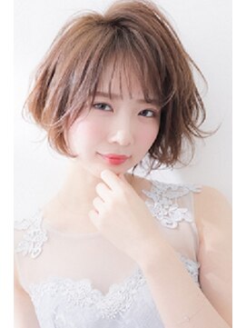 ブレラ ヘアー デザイン(Brella hair design) 「Brella hair design」　ショートボブ　×　フォギーベージュ