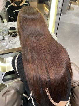 ニーナ ヴィジョン(NINA visioN) #プルエクステ#艶カラー#艶ロング