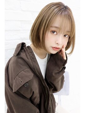 ミュー(Miyuu) ハイローショートボブ