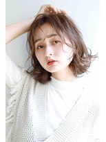 ナンバー イル デュッカ 札幌(N° il duca)&nbsp;艶感たっぷりカラー春の大人ボブ20代/30代/40代