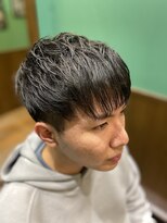 ヒロギンザバーバーショップ 丸の内店(HIRO GINZA BARBER SHOP)&nbsp;軽めマッシュ