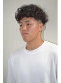 束感波巻きツーブロックマッシュスキンフェード0701