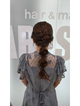 パーソンズ 本八幡店(PAR SON'Z) 編みおろしスタイル