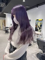 ゼスト 八王子店(ZEST)&nbsp;ラベンダーグレージュ/バイオレットカラー【佐々木麻衣】