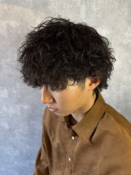 ヘアーアトリエルキナ(hair atelier LUCINA) 波巻きパーマ メンズ メンズカット メンズパーマ