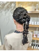 トリコ ショップアンドヘアサロン(tricot shop hair salon)&nbsp;結婚式アレンジ♪yu