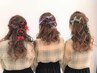 コンサート用ヘアセット♪