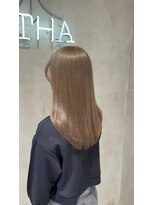 ロジッタ(ROJITHA)&nbsp;【ROJITHA原宿表参道】縮毛矯正×ブラウンカラー