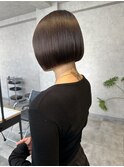 乾かしただけで纏まるスッキリボブ！　岐阜美容室