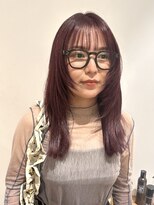 ローネス(LONESS) レイヤーボブ/ウルフレイヤーロング/ピンクヘアー