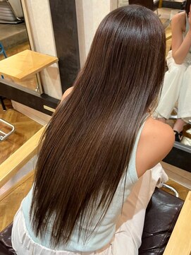 ビー オン ディー ヘア 池袋(BonD hair) 艶々ロング【池袋/髪質改善/ハイライト】