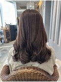 ロングウルフパーマ波ウエーブパーマ低温デジタルパーマ