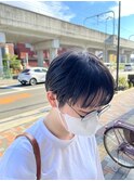 【ベリーマッシュショート】ワイドバング