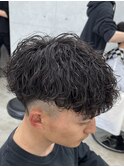 熊本メンズサロン スペインカール 波巻きパーマ MEN'S HAIR