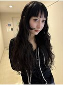 パーマロング / ニュアンスパーマ / 顔周りカット