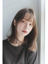 ラナ 新宿(lana)&nbsp;ミディアム/似合わせ/シースルー/【lana hair新宿】