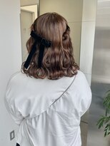 ゴウトゥデイシェアサロン 町田店(GO TODAY SHAiRE SALON)&nbsp;お呼ばれハーフツインアレンジ♪