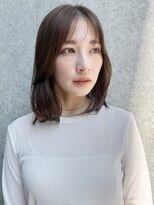 ガーデントウキョウ(GARDEN Tokyo) ミディアム/レイヤー/前髪あり/顔周りカット/髪質改善