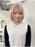 ミニボブ＋ブランドベージュ　kaho