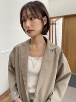 サロンドジョー(salon de joe) コンパクトマッシュショートパーマボブニュアンスパーマ横浜