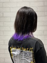 ビスイル 秋葉原店(Vis ill) 小顔マレットヘア◎暗髪でも透明感ヘーゼルグレージュ