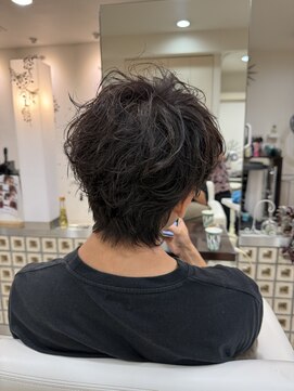 バンブーヘアクラブ 常盤平店 フェザーパーマ