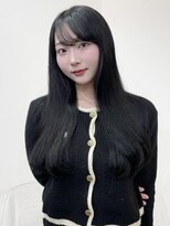 リヴ(LIV) ダークグレー/ダークアッシュ/韓国巻き