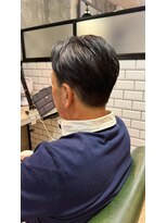 アルフレッド 瑞穂店(alfRed)&nbsp;横後ろすっきり 大人メンズショート トップふんわり 清潔感重視