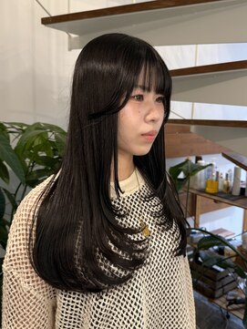 ピークスヘア(peaks hair) レイヤーカット レイヤー感が強すぎないレイヤー 堀江