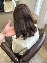 ラボアン 梅田店(lab.em.)&nbsp;モカブラウン×髪質改善×巻き髪
