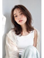 ヘアーメイク スリー(Hair Make 3)&nbsp;シースルーマッシュウルフカットアンブレラカラーショートボブ