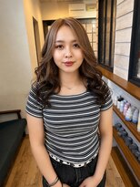 ヘアーアンドリラックス アミエ(hair&relax amie)&nbsp;アンブレラカラー×フェイスフレーミング