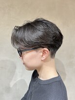 ニコ トウキョウ ヨコハマ(nico)&nbsp;メンズセンターパートウルフセンターパートニュアンスパーマ襟足
