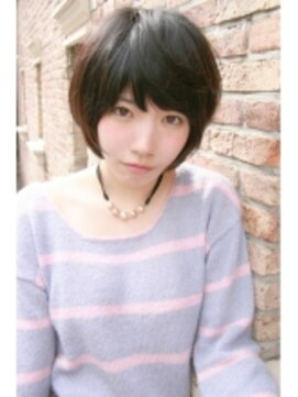 ヘア サルーン マイア 町田駅店(hair saloon maia) ショート　ボブスタイル12　小顔ショート